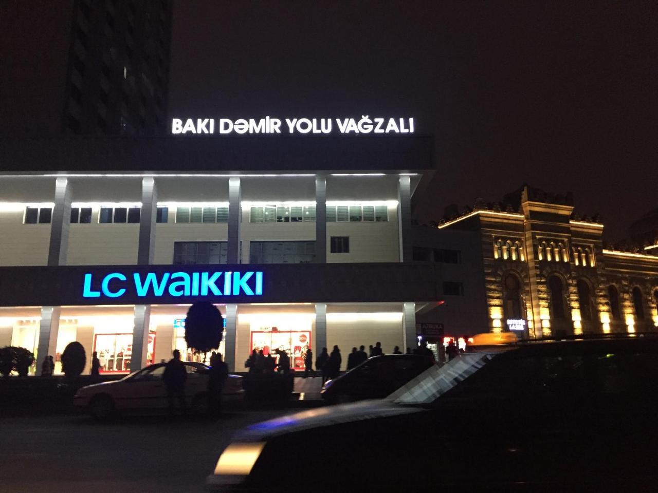 Demir Yol Plaza Hotel Baku Exterior photo