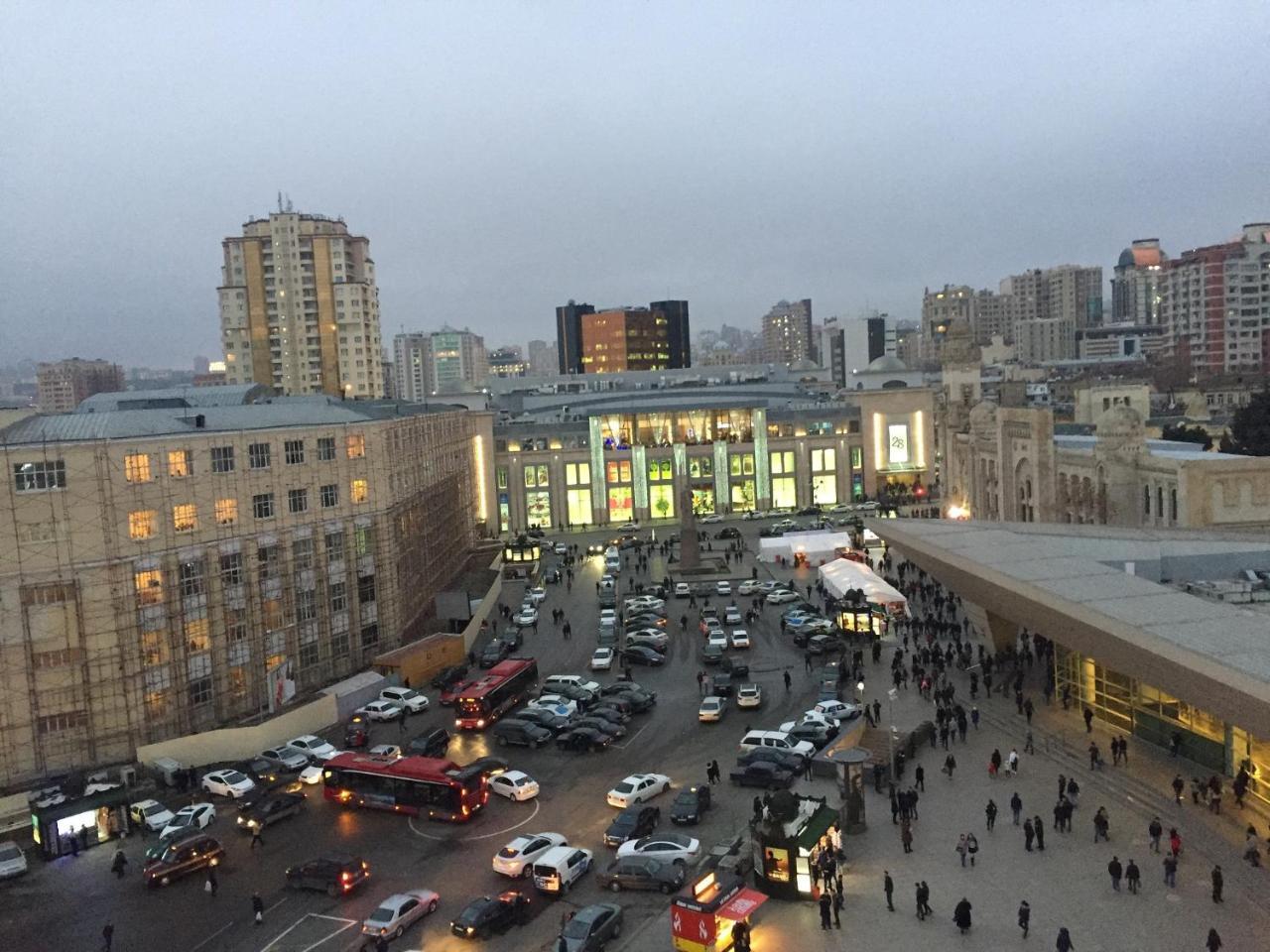 Demir Yol Plaza Hotel Baku Exterior photo