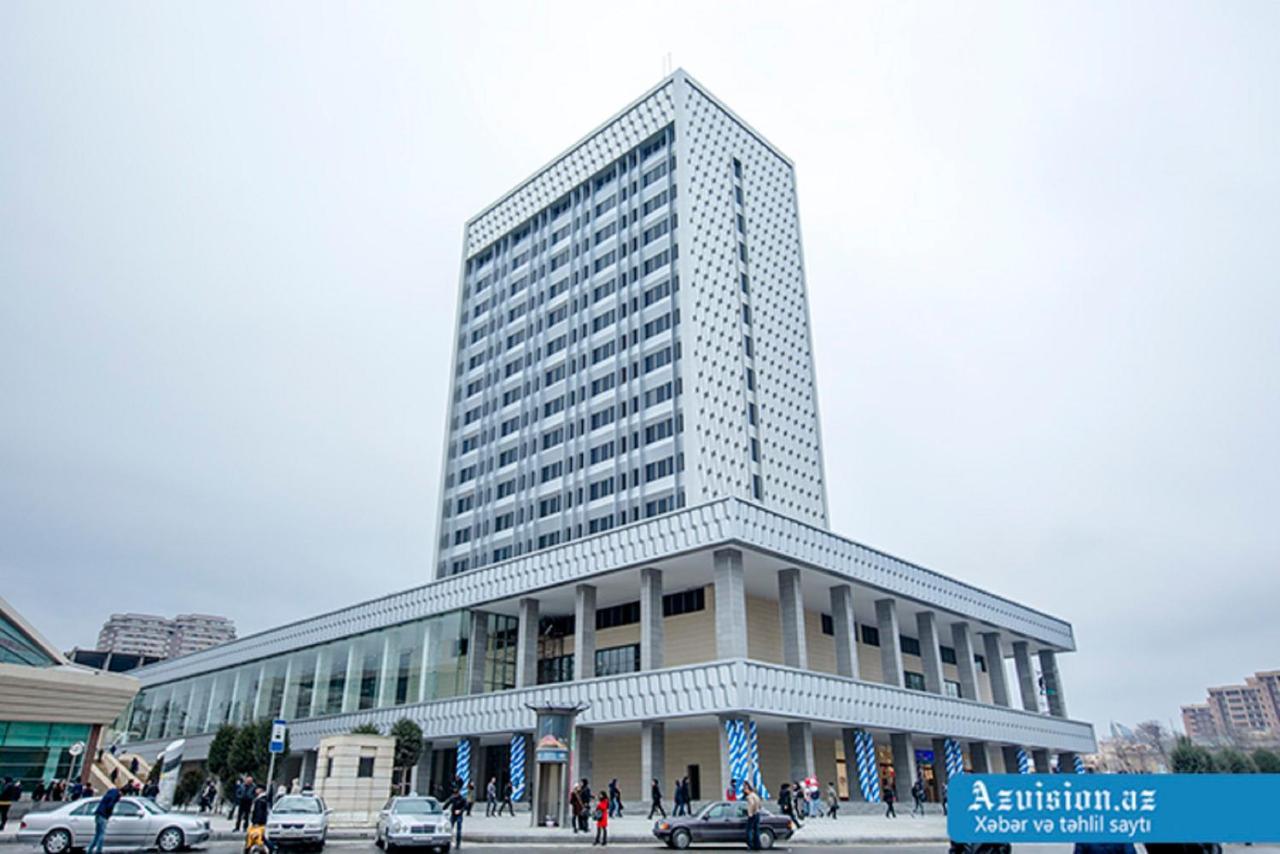 Demir Yol Plaza Hotel Baku Exterior photo